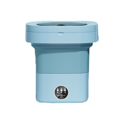 Foldable mini automatic washing machine