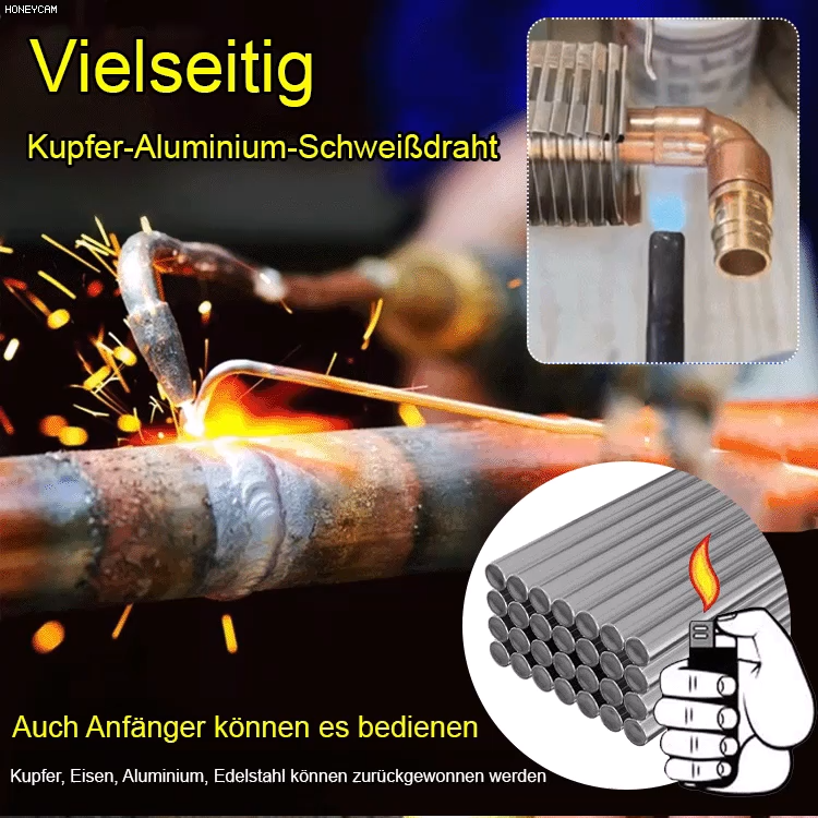 【Eine Schweißnaht hält 30 Jahre lang】Versatile Schweißstäbe