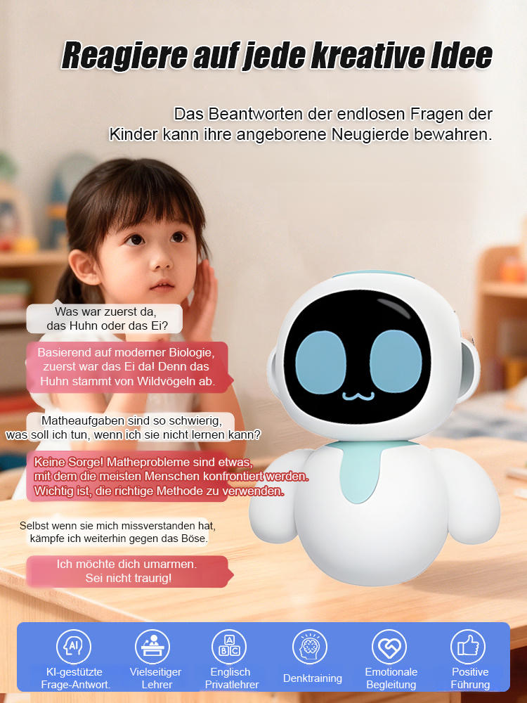 🧠Ein KI-Begleiter mit echter Persönlichkeit: Lernt aus deiner Art zu interagieren und entwickelt eine einzigartige Persönlichkeit nur für dich