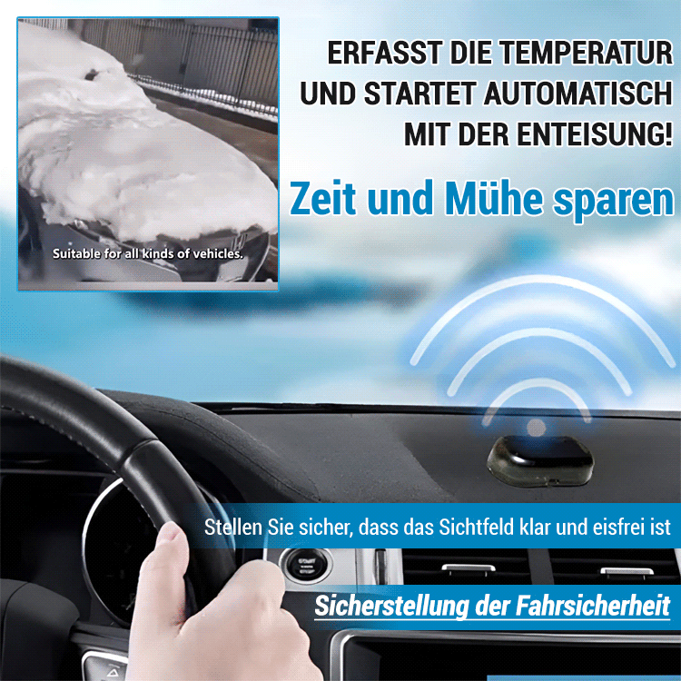 Auto-Schneeräumwerkzeug