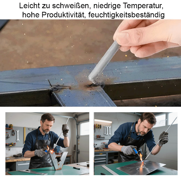 【Eine Schweißnaht hält 30 Jahre lang】Versatile Schweißstäbe