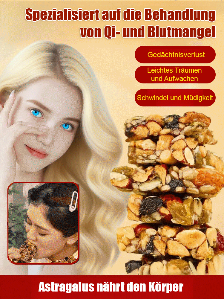 【0 Öl, 0 Zucker. Natürlich belebend】Astragalus & Codonopsis Acht-Schätze-Dampfkuchen