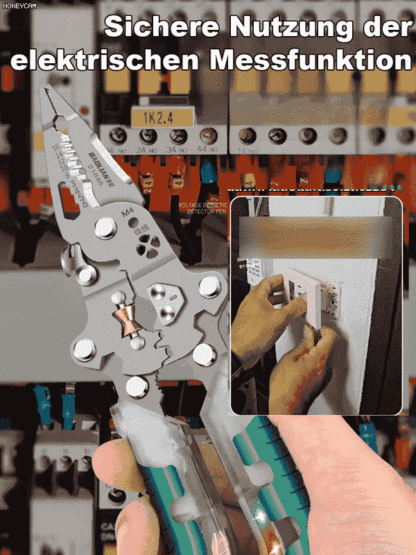  [Mit Elektrischem Licht] 23-in-1 Multifunktions-Klappklammer