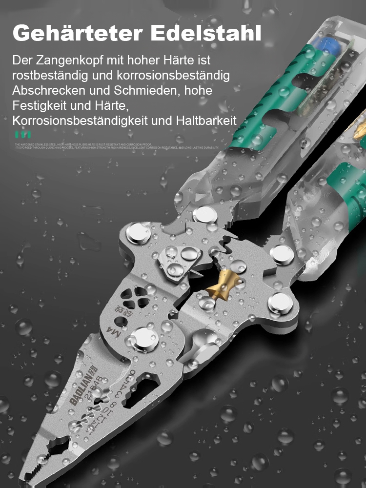  [Mit Elektrischem Licht] 23-in-1 Multifunktions-Klappklammer