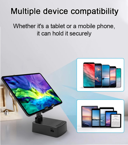 Bluetooth Speaker with Phone Holder 