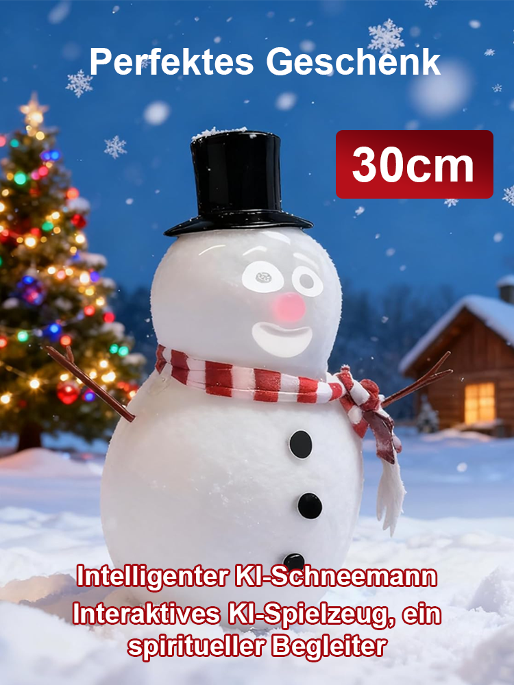 ⛄️KI-Interaktion + Singen + Tanzen. Ein Schneemann, der niemals schmilzt.