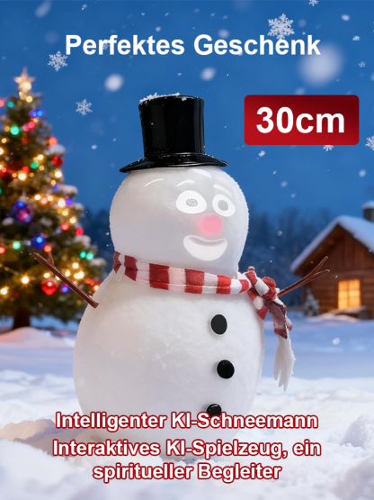 ⛄️KI-Interaktion + Singen + Tanzen. Ein Schneemann, der niemals schmilzt.