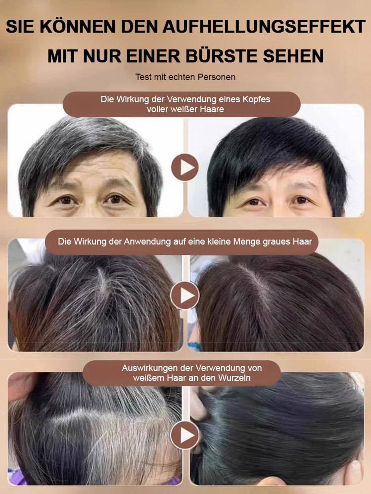 Neuer Haarstift zur Abdeckung von grauem Haar