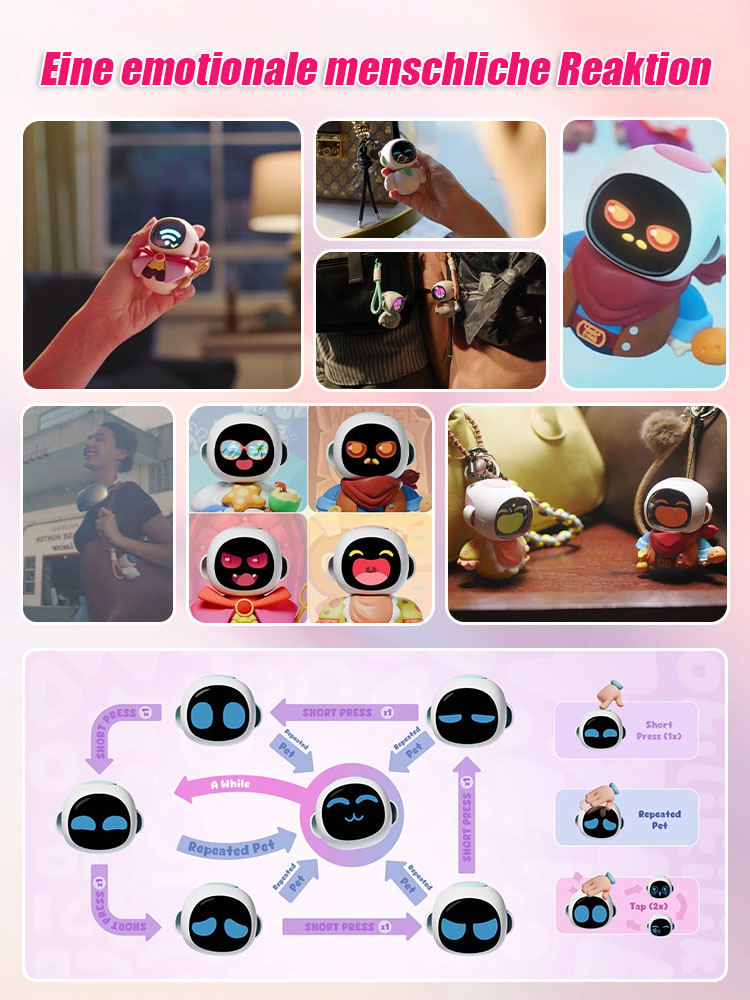 🧠Ein KI-Begleiter mit echter Persönlichkeit: Lernt aus deiner Art zu interagieren und entwickelt eine einzigartige Persönlichkeit nur für dich