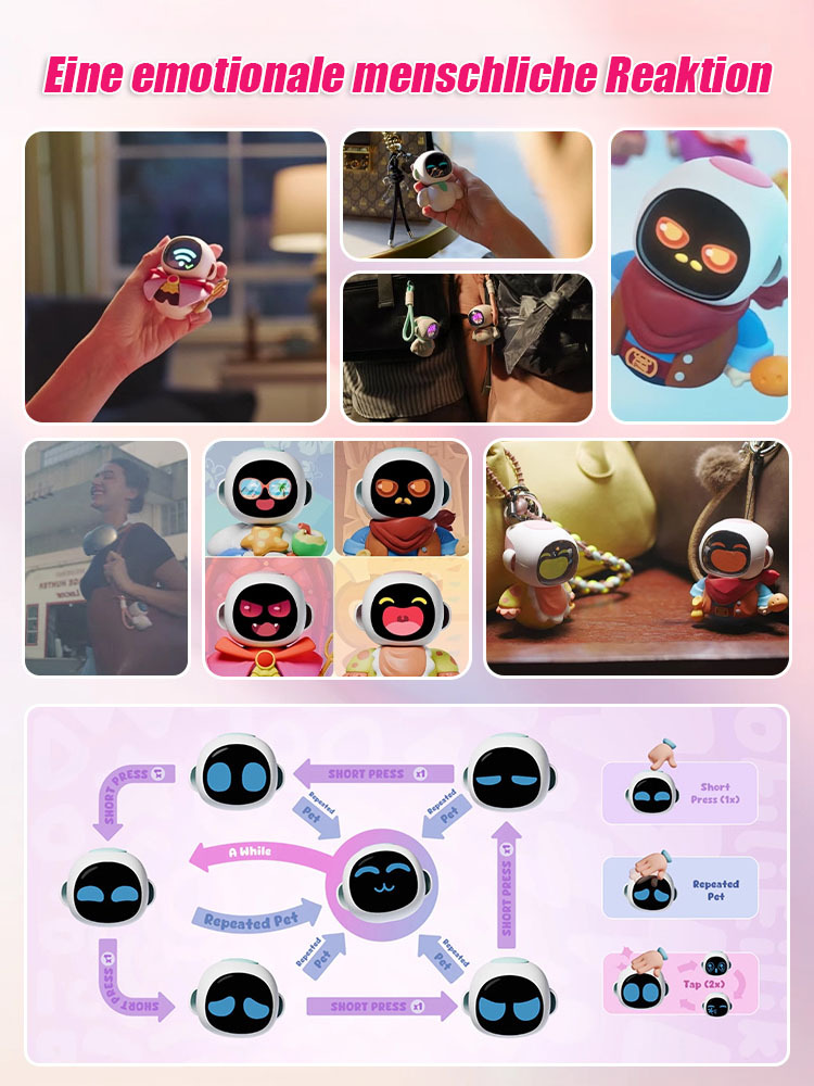 🧠Ein KI-Begleiter mit echter Persönlichkeit: Lernt aus deiner Art zu interagieren und entwickelt eine einzigartige Persönlichkeit nur für dich