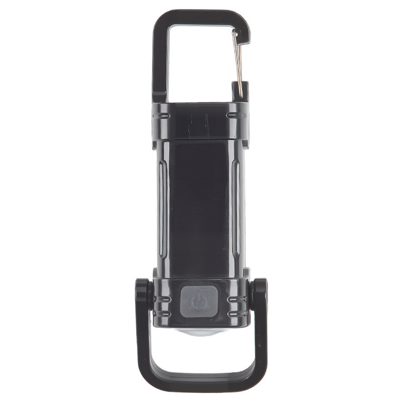 【SOS Notfalllampe + Taschenlampe + Powerbank】Mini-Taschenlampe als Schlüsselanhänger, fünf Helligkeitsstufen