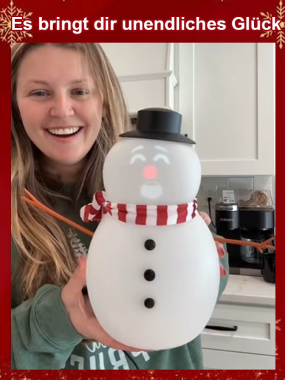 ⛄️KI-Interaktion + Singen + Tanzen. Ein Schneemann, der niemals schmilzt.