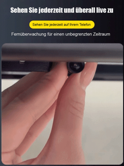 【Amerikas neueste Technologie】 Intelligente hochauflösende ultrakompakte Nachtsichtkamera! Lässt sich nahtlos überall installieren – zu Hause, im Büro, im Fahrzeug.