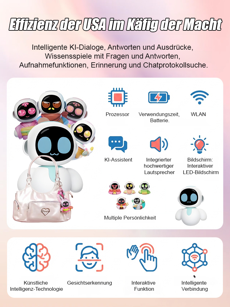 🧠Ein KI-Begleiter mit echter Persönlichkeit: Lernt aus deiner Art zu interagieren und entwickelt eine einzigartige Persönlichkeit nur für dich