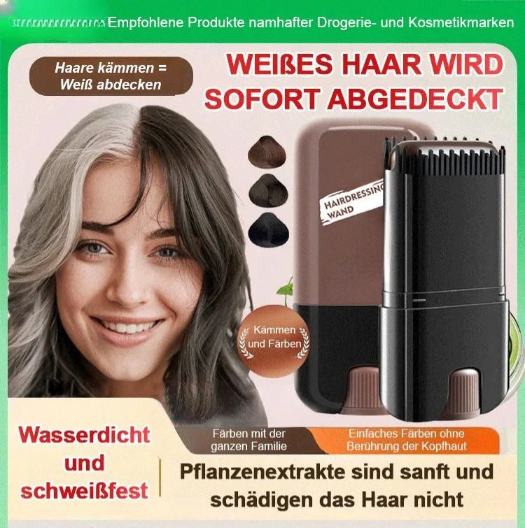 Neuer Haarstift zur Abdeckung von grauem Haar