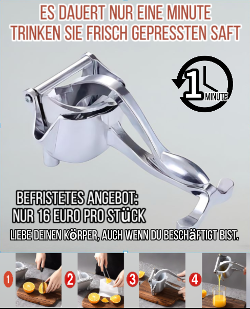 (kompakt und tragbar) Handentsafter