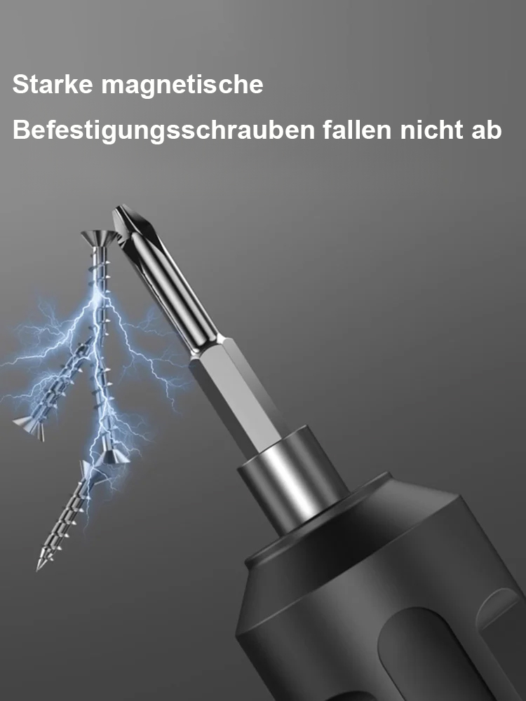 [1.000 Schrauben mit einer Ladung bohren] 35-teiliges Schraubendreher-Set