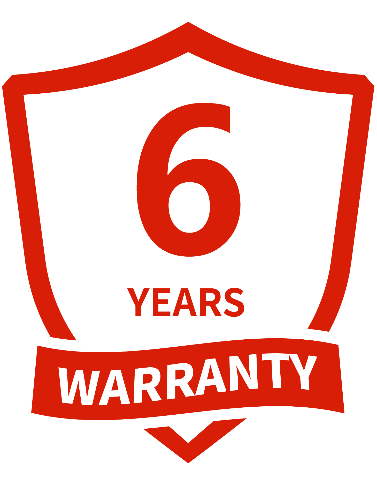 6-Year Warranty