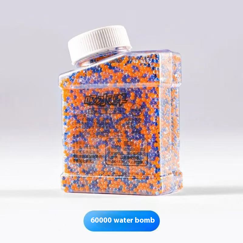 Water absorbing marble bottle, large water absorbing marble 7-8mm