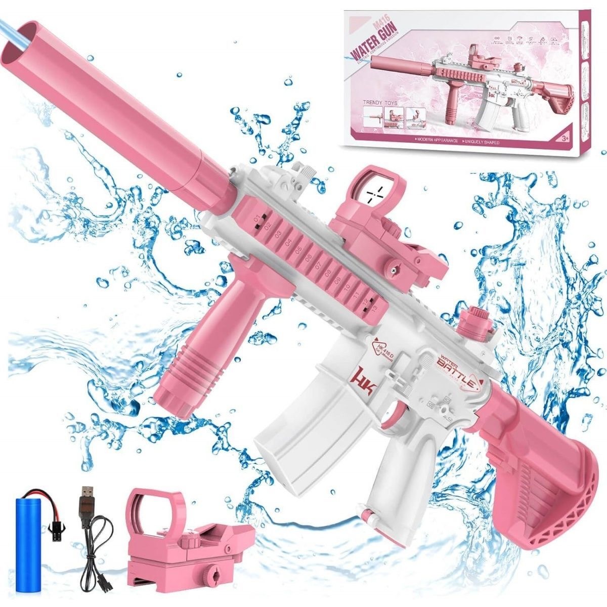 Fully automatic M416 water gun