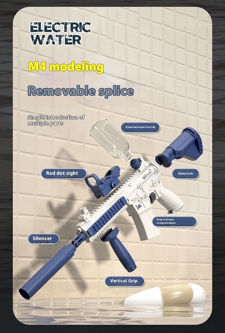 Fully automatic M416 water gun