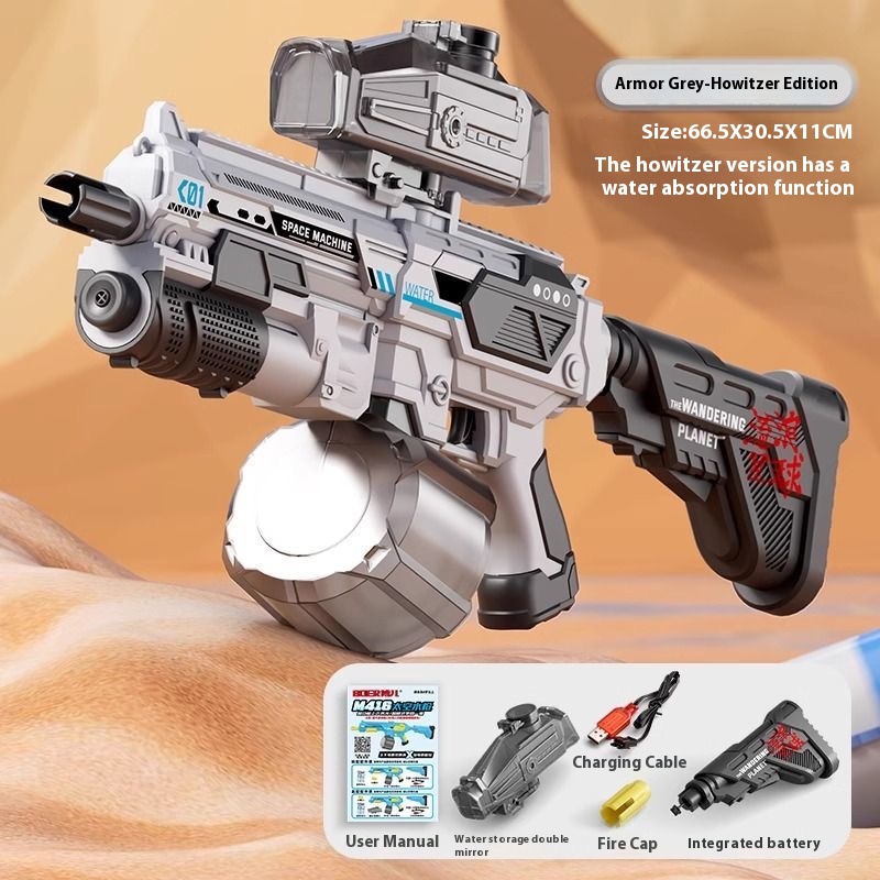 M416 electric continuous water electric water gun, integrated dual-mod