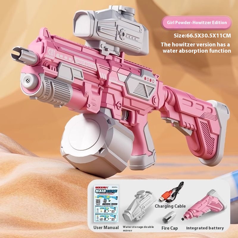 M416 electric continuous water electric water gun, integrated dual-mod