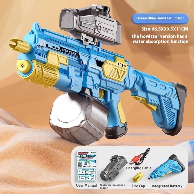 M416 electric continuous water electric water gun, integrated dual-mod