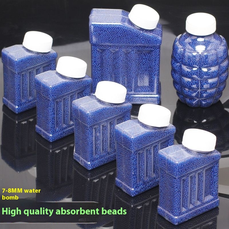 Water absorbing marble bottle, large water absorbing marble 7-8mm