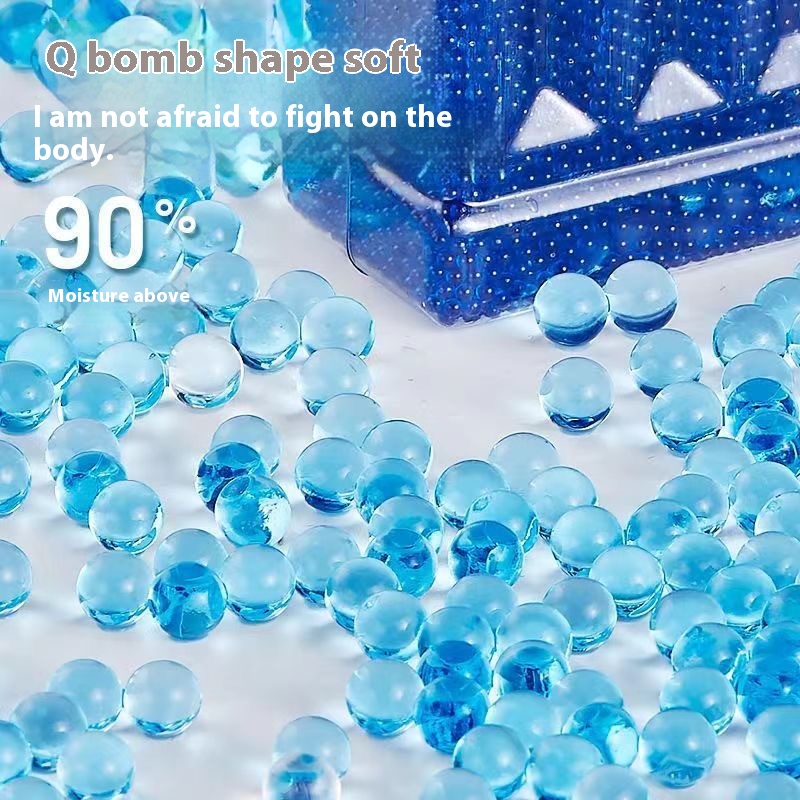 Water absorbing marble bottle, large water absorbing marble 7-8mm