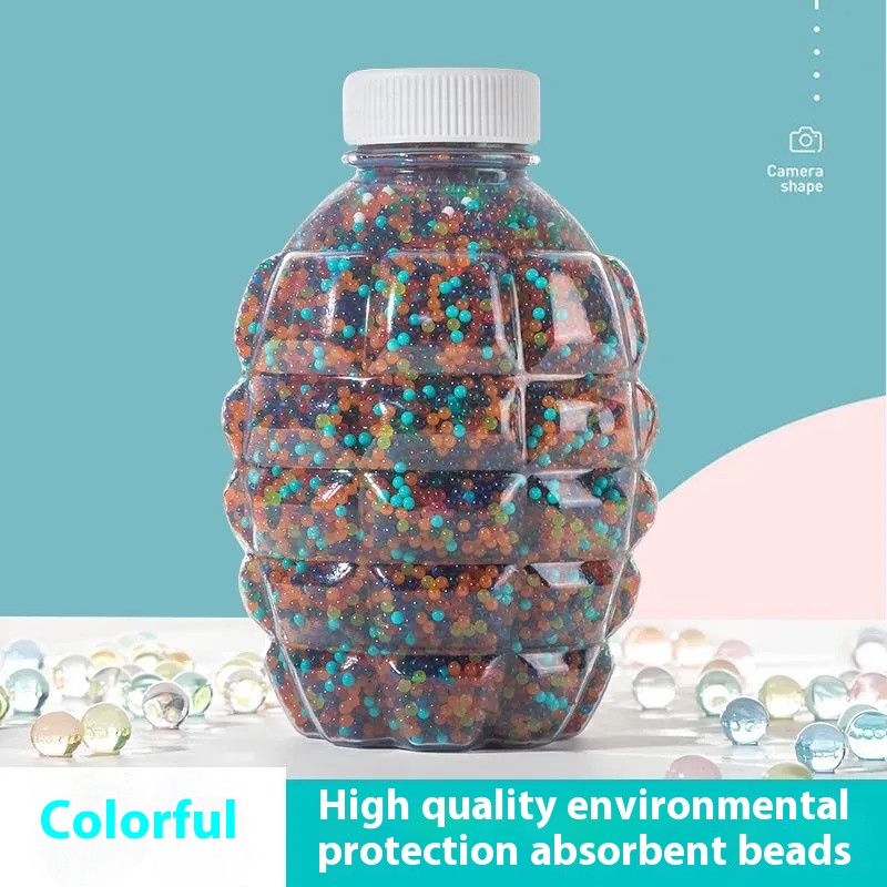 Water absorbing marble bottle, large water absorbing marble 7-8mm