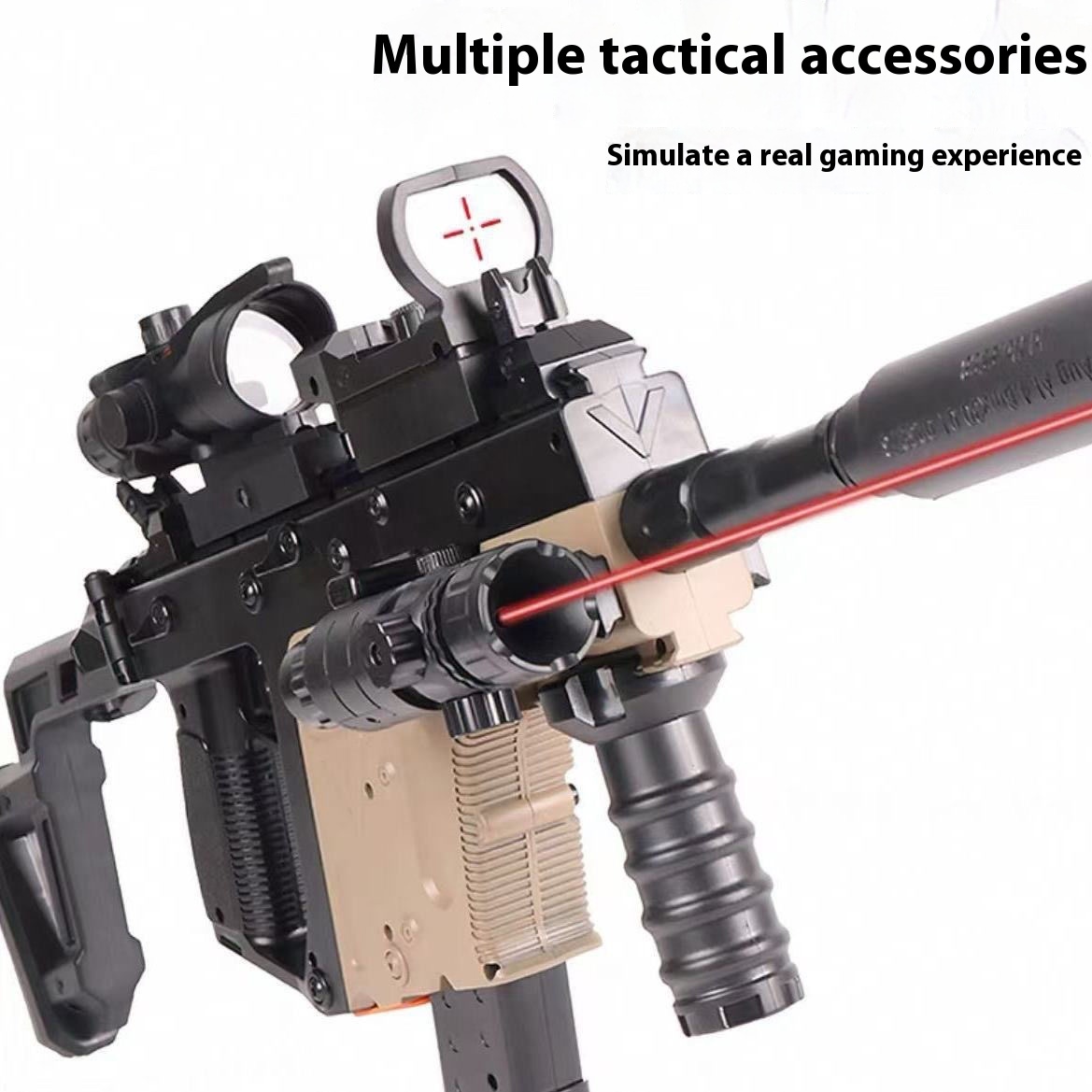 Victor Electric Repeating Submachine Gun Water Bullet Gun