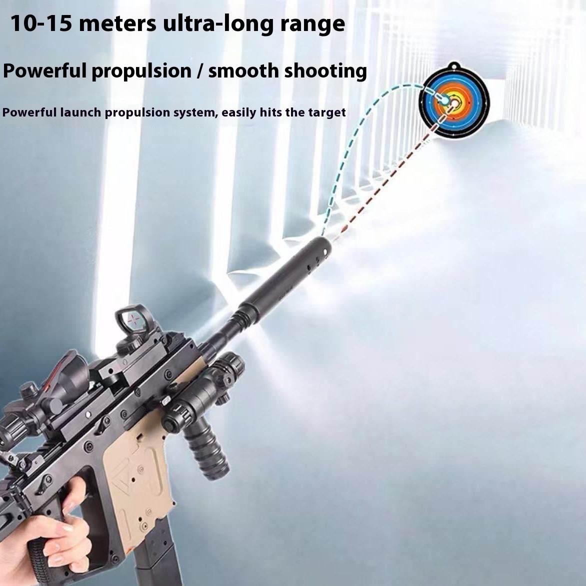 Victor Electric Repeating Submachine Gun Water Bullet Gun