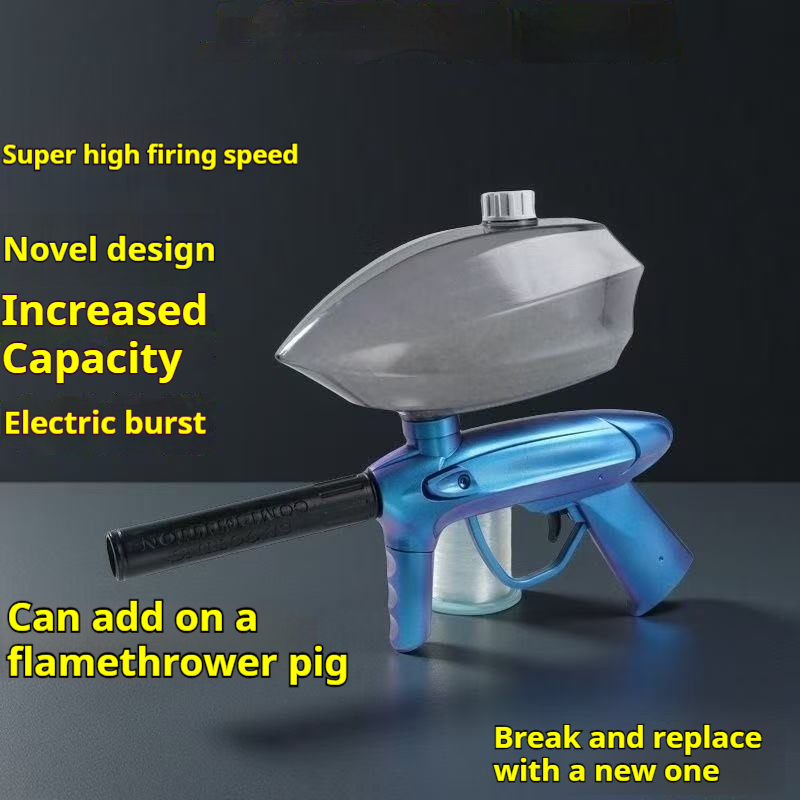 High firing speed single shot electric assault water cannon