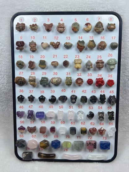 1~77 DIY Crystal Charms