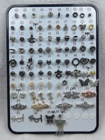 601~682 DIY Crystal Charms