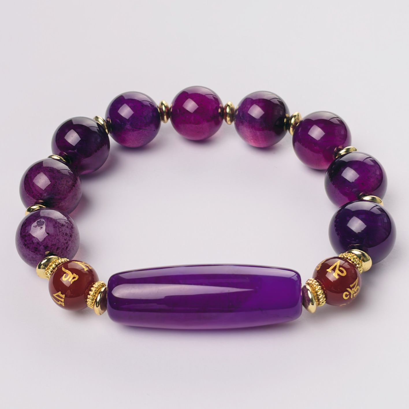 The Zen Heart in Purple