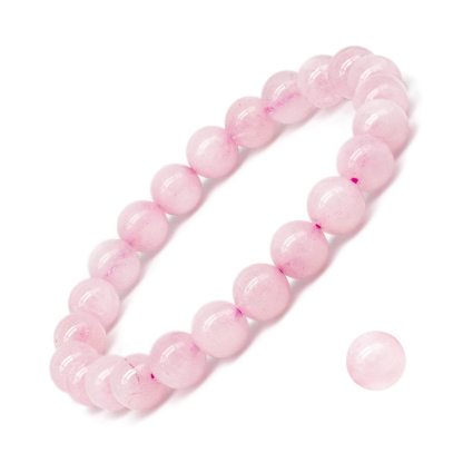 8mm Rose Quartz Bracelet