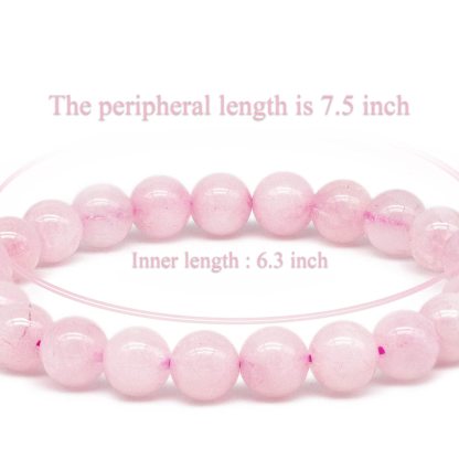 8mm Rose Quartz Bracelet