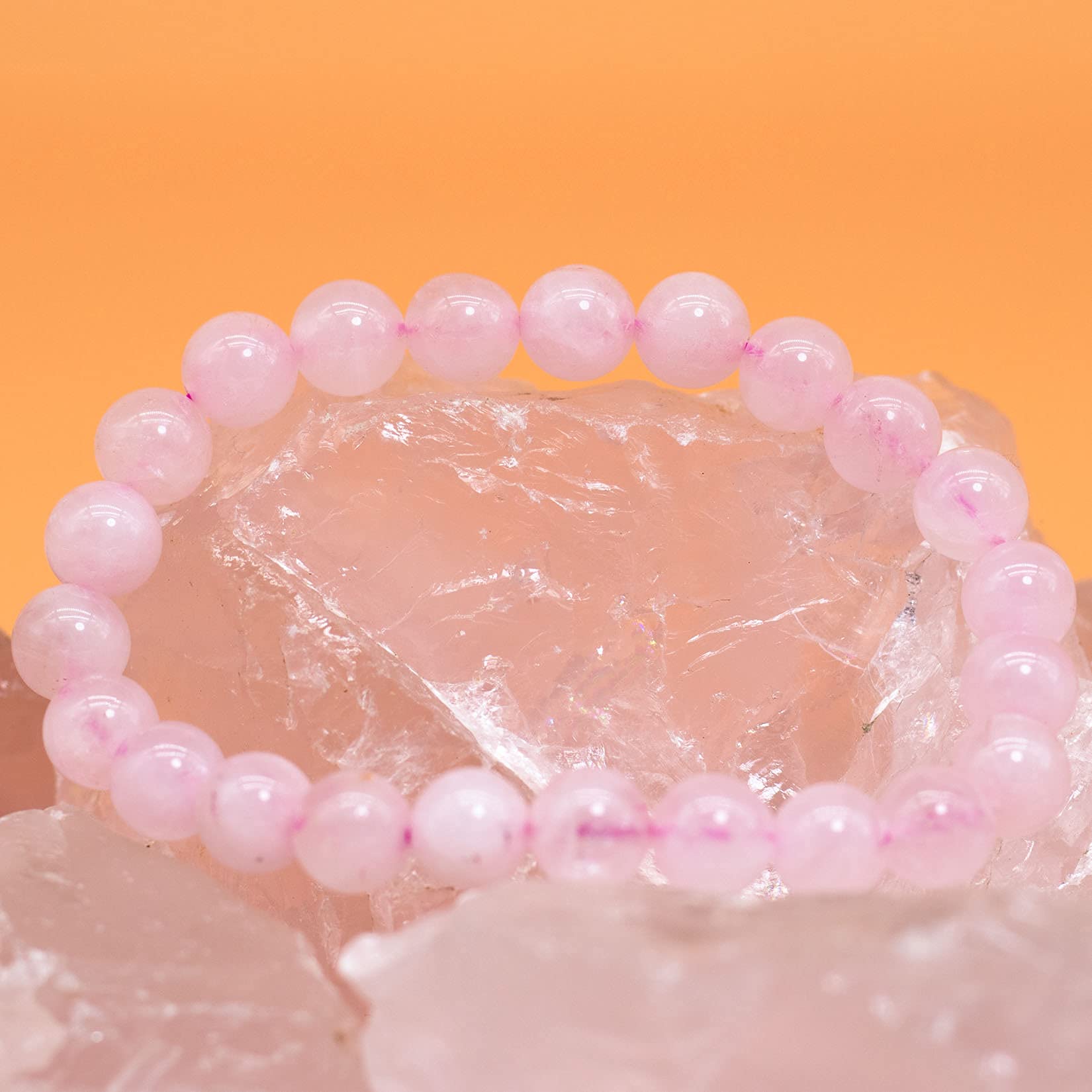 8mm Rose Quartz Bracelet