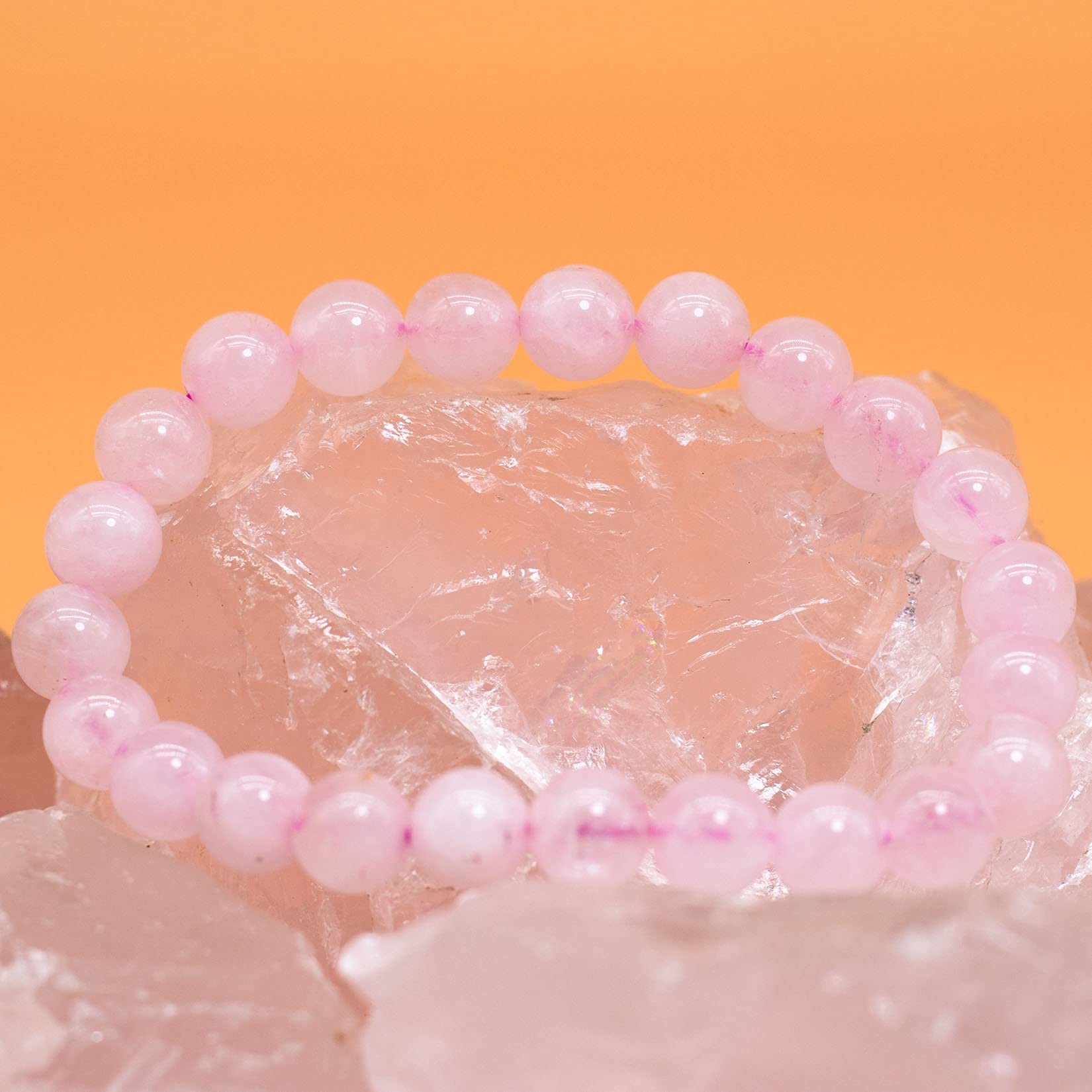 8mm Rose Quartz Bracelet