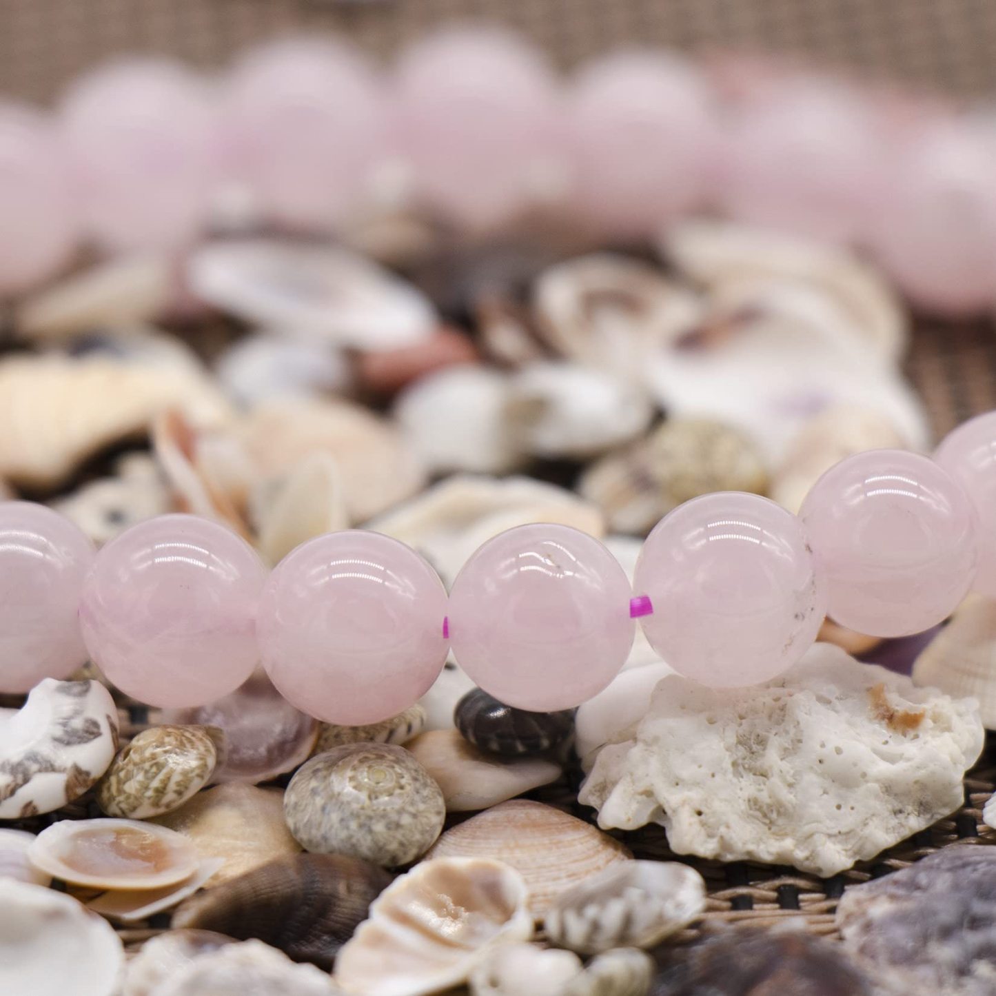 8mm Rose Quartz Bracelet