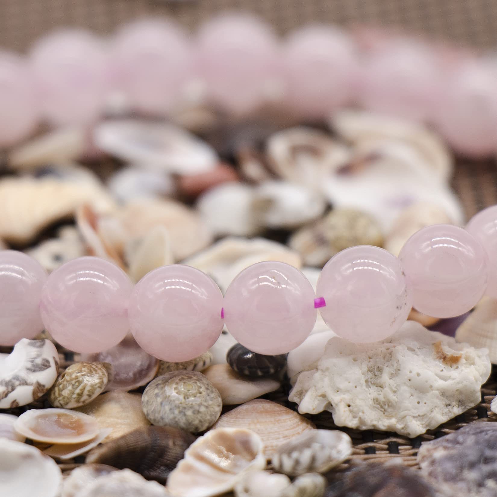 8mm Rose Quartz Bracelet