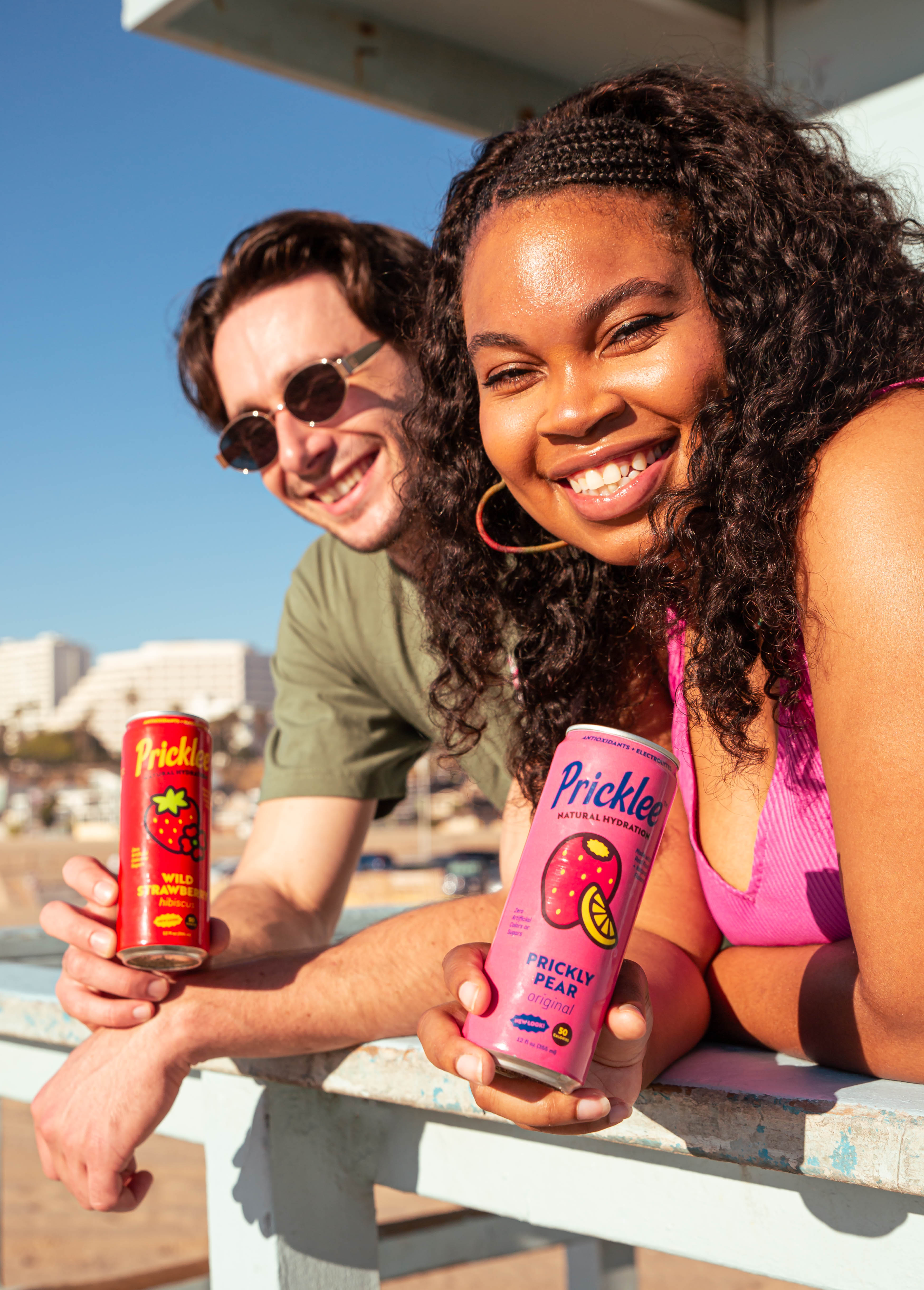 Strawberry Hibiscus | 12 Pack | Cactus Superfruit Water
