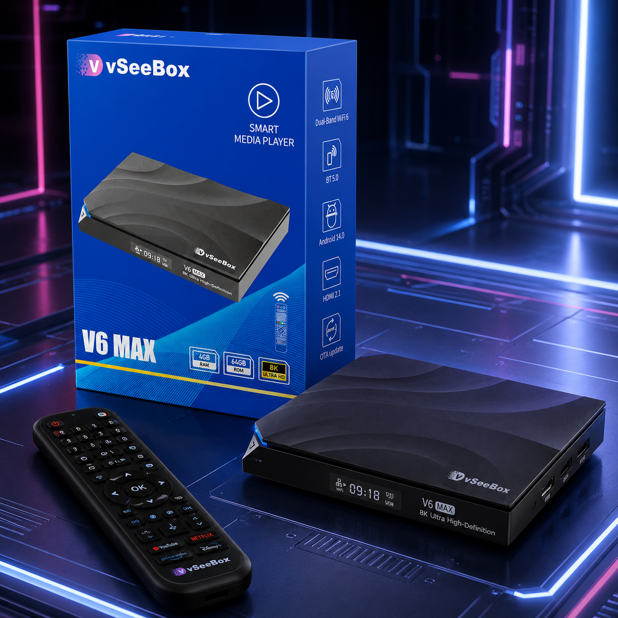Vseebox V6 Max (New)