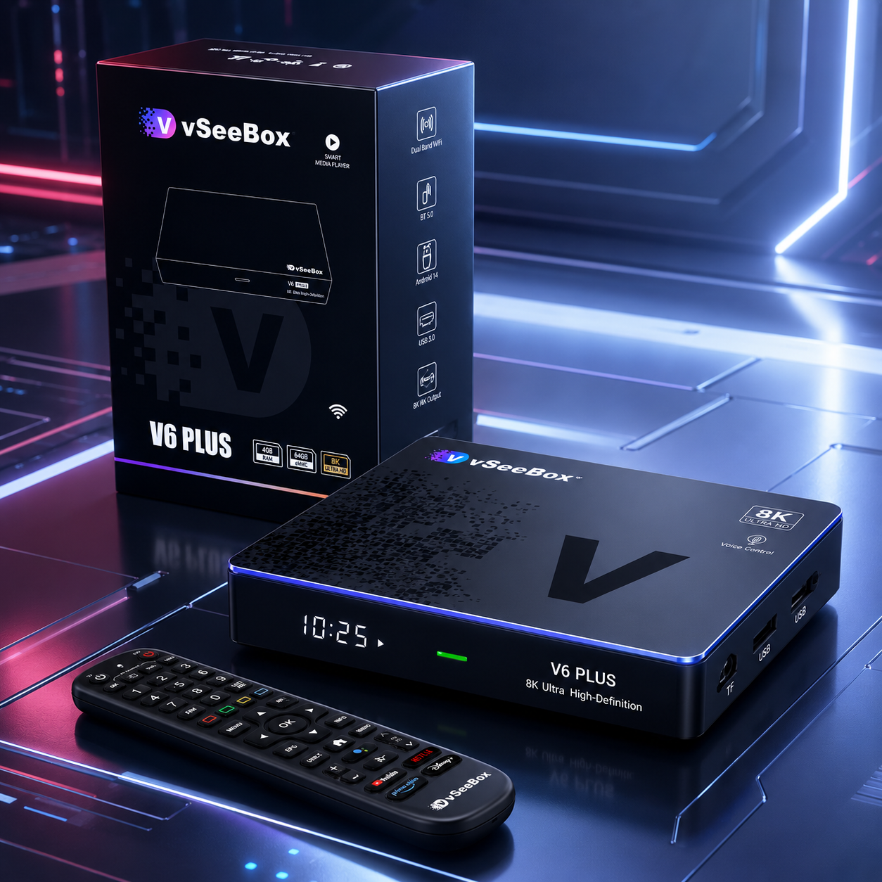 vSeeBox V6 PLUS (New)