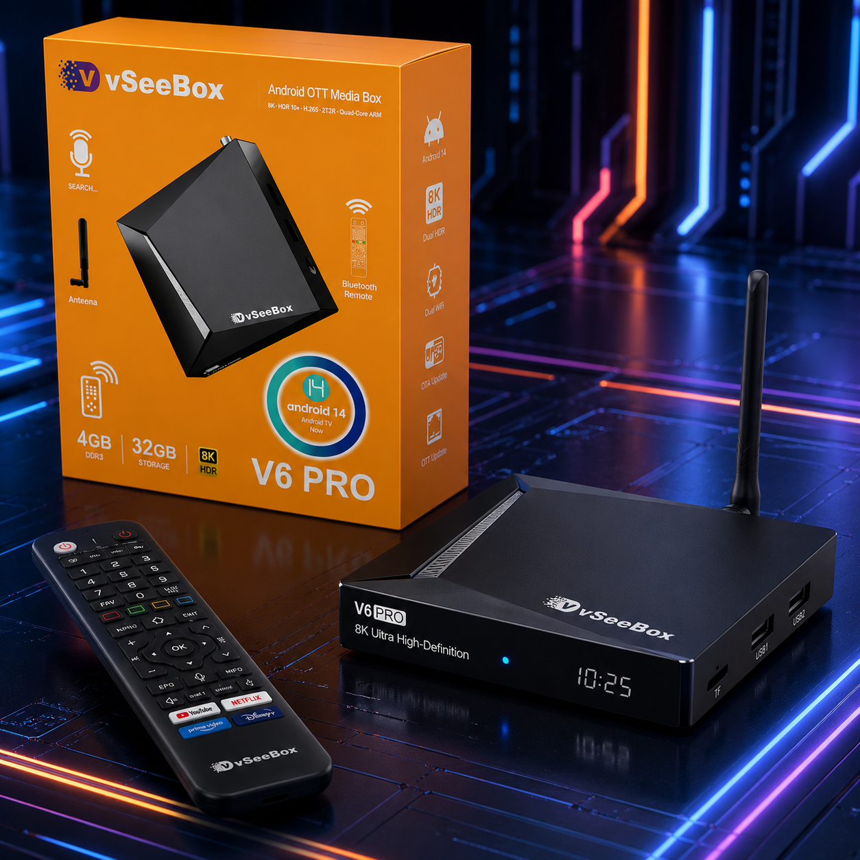 vSeeBox V6 Pro (New)