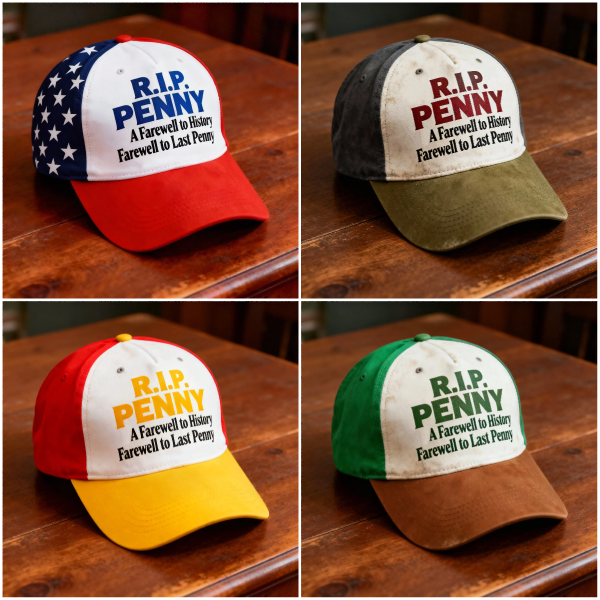 🏅250 Years of America 60% OFF - 🧢 R.I.P. PENNY – A Farewell To History Cap