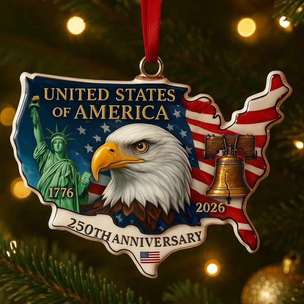 United States 250th Anniversary Ornament