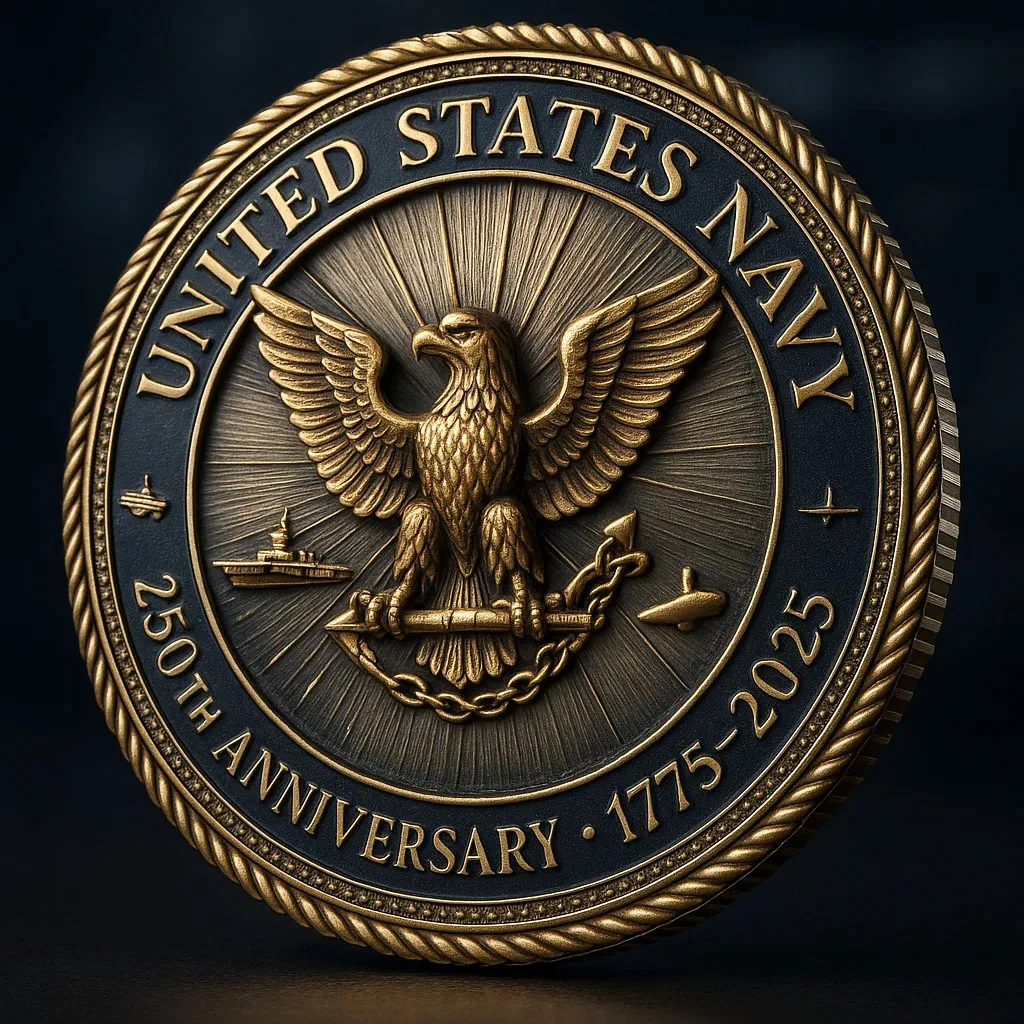 🎉Last Day Only $19.99 🇺🇸 250th Anniversary U.S. Navy Hat Set⚓Free Symbolizes Honor Gift